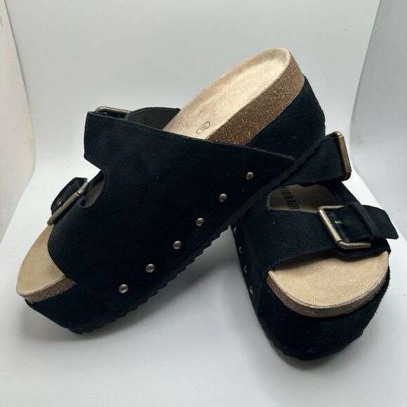 CUSHIONAIRE Women's Guru Genuine Leather footbed platform sandal with +Comfort 8 - Picture 7 of 7